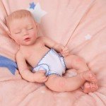 6 Pack Washable Diapers for 12-15 Inch Dolls