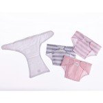 Reborn Doll 4 Pack Washable Adjustable Diapers