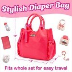 Litti Pritti Baby Doll Diaper Bag Set