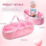 8-Piece Pink Outfit Set for Reborn Dolls