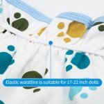 Reusable Diapers and Clothes for Reborn Dolls