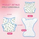 Reusable Diapers and Clothes for Reborn Dolls
