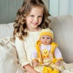 12-Piece Reborn Doll Clothes & Accessories Set