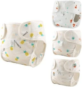 4 PCS Reborn Baby Doll Diapers for 17-22 Inch