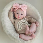 Realistic 18-Inch Reborn Baby Doll Gift Set