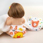 4-Piece Reborn Baby Doll Diaper Set