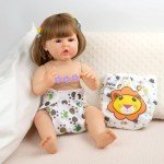 4-Piece Reborn Baby Doll Diaper Set