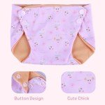 Reusable Doll Diapers - Animal & Floral Patterns