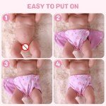 Reusable Doll Diapers - Animal & Floral Patterns