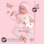 Lifelike 18-Inch Reborn Baby Doll with Accessories