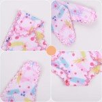 8-Piece Washable Diapers & Bibs for Dolls