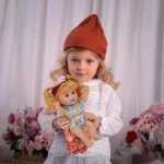 8-Piece Washable Diapers & Bibs for Dolls