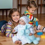 8 Pcs Reborn Doll Accessories with Bassinet