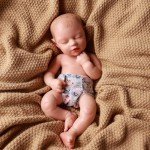 6 Pack of Reusable Baby Doll Diapers