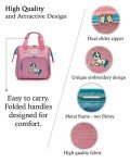 HappyVk Pink Baby Doll Diaper Bag with Pad