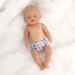 Colorful Baby Doll Diapers for 14-18 Inch Dolls