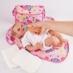 5-Piece Doll Diaper Bag Set with Magic Bottles