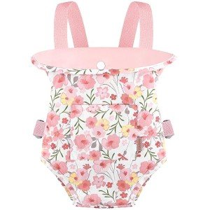 Pink Rose Baby Carrier for Reborn Dolls