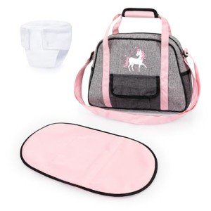 Bayer Design Unicorn Doll Bag Set with Mat
