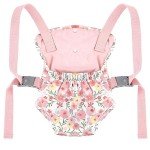 Pink Rose Baby Carrier for Reborn Dolls