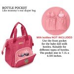 HappyVk Baby Doll Diaper Bag with Owl Design