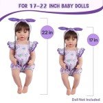Fruit Pattern Doll Clothes Set for 17-22 Inch Dolls