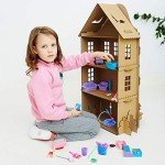 Mini Dollhouse Cleaning Supplies Set – 18 Pieces