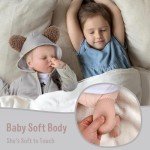 17-Inch Realistic Reborn Baby Girl Doll with Kit