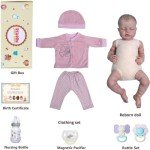 Lifelike 18-Inch Reborn Baby Doll with Accessories