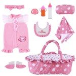 10-Piece Reborn Doll Clothing & Accessories Set