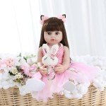Realistic 22" Reborn Baby Dolls for Kids