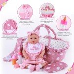10-Piece Reborn Doll Clothing & Accessories Set