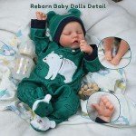 Realistic 17 Inch Reborn Baby Boy Doll with Kit