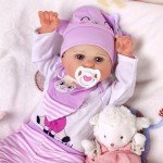 5-Piece Outfit Set for 17-22 Inch Reborn Dolls