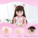 Realistic 22" Reborn Baby Dolls for Kids
