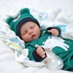 Realistic 17 Inch Reborn Baby Boy Doll with Kit