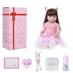 Realistic 22" Reborn Baby Dolls for Kids
