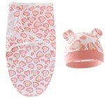 2-Piece Swaddle Blanket & Hat for Reborn Dolls