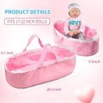 11-Piece Pink Outfit Set for Reborn Dolls