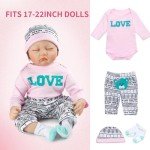 11-Piece Pink Outfit Set for Reborn Dolls