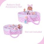 8-Piece Clothes Set for 20-Inch Baby Dolls