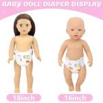Unicorn-Themed 13-Piece Baby Doll Clothing Set