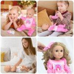 Unicorn-Themed 13-Piece Baby Doll Clothing Set