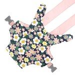 GAGAKU Pink Doll Carrier with Daisies