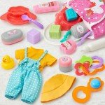22-Piece Baby Doll Accessories Care Set