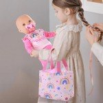Unicorn-Themed 13-Piece Baby Doll Clothing Set