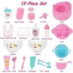 22-Piece Baby Doll Accessories Set with Case