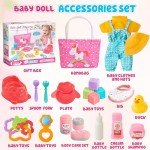22-Piece Baby Doll Accessories Care Set