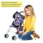 Flower Design 4-Piece Baby Doll Play Set