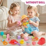 22-Piece Baby Doll Accessories Care Set